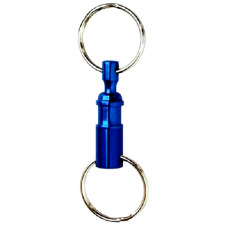 ASEC Metal Pull Apart Key Ring AS334 - Assorted Colours