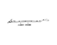 ASEC Victorian Casement Stay 250mm - Chrome Plated