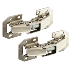 ASEC Easy On Sprung Cabinet Hinge (1 Pair) 105mm B - Zinc Plated