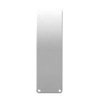 ASEC Finger Plate 75mm Width x 1.2mm Depth (PSS) Polished Stainless Steel 300mm Height PSS