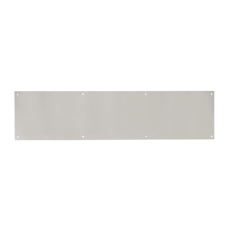 ASEC Kick Plate 150mm Height x 1.2mm Depth (SAA) Satin Anodised Aluminium 760mm Width