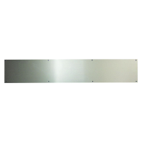 ASEC Kick Plate 150mm Height x 1.2mm Depth (SSS) Satin Stainless Steel 800mm Width