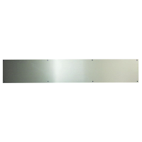 ASEC Kick Plate 150mm Height x 1.2mm Depth (SSS) Satin Stainless Steel 825mm Width