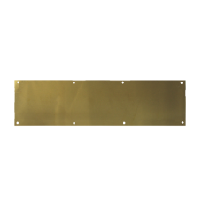 ASEC Kick Plate 150mm Height x 1.2mm Depth (PB) Polished Brass 710mm Width