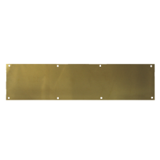 ASEC Kick Plate 150mm Height x 1.2mm Depth (PB) Polished Brass 800mm Width