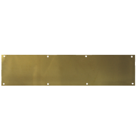 ASEC Kick Plate 150mm Height x 1.2mm Depth (PB) Polished Brass 835mm Width