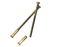 ASEC Fixings Set Back To Back (Male & Female) Zinc Plated