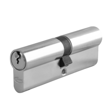 ASEC 6-Pin Euro Double Cylinder 75mm 35/40 30/10/35 Keyed To Differ  - Nickel Plated