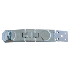 ASEC  Multi Link Concealed Fixing Hasp & Staple 195mm  - Galvanised