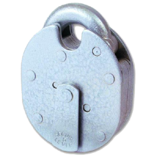 ASEC Closed Shackle Lever Padlock 70mm Keyed To Differ 5 Lever  - Zinc Plated