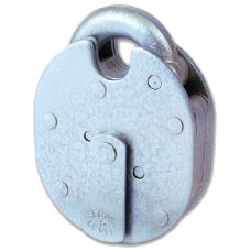 ASEC Closed Shackle Lever Padlock 70mm Keyed Alike 5 Lever  - Zinc Plated