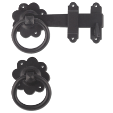 ASEC Ring Gate Latch  - Black