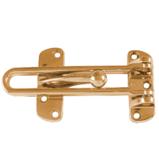 ASEC Door Restrictor  - Polished Brass