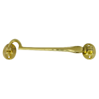 ASEC  Cabin Hook 152mm  - Polished Brass