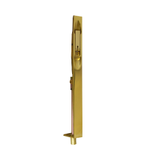 ASEC Lever Action Flush Bolt 203mm  - Polished Brass