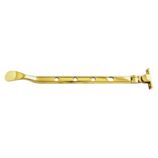 ASEC Victorian Casement Stay 254mm  - Polished Brass