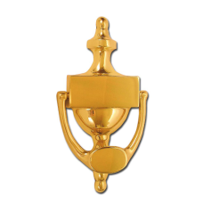 ASEC Victorian Door Knocker  - Polished Brass