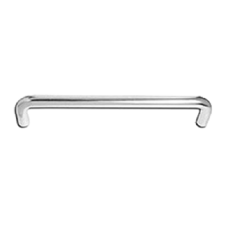 ASEC Bolt Fix Aluminium Pull Handle 150mm  - Polished Anodised Aluminium