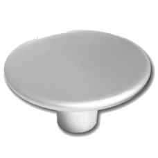 ASEC Aluminium Cupboard Knob 38mm  - Anodised Aluminium