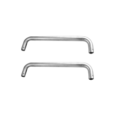 ASEC Back To Back Stainless Steel Pull Handle 225mm  - Satin Stainless Steel