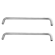 ASEC Back To Back Stainless Steel Pull Handle 400mm  - Satin Stainless Steel