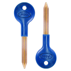ASEC Door Security Rack Bolt Key 35mm Qty 2