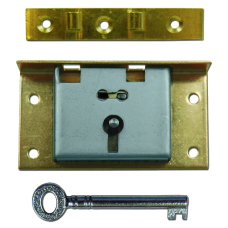 ASEC 20 Boxlock 64mm Keyed To Differ  - Satin Brass