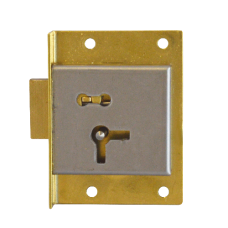 ASEC 1 Lever Till Lock 50mm Keyed Alike  - Satin Brass