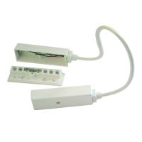 ASEC Plastic Door Loop 6 Wire White - White