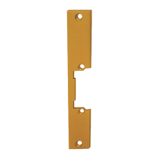 ASEC FPM Mortice Release Faceplate  - Polished Brass