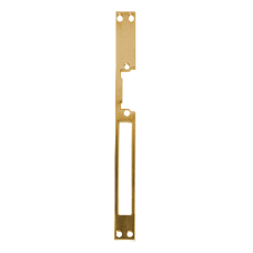 ASEC Mortice Release Sash Faceplate  - Polished Brass