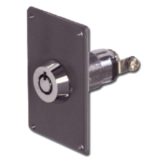 ASEC Electric Key Switch  - Chrome Plated