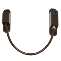 CHAMELEON 150mm Locking Window Cable Restrictor  - Brown
