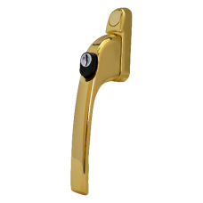 CHAMELEON Adaptable Inline Window Espag Handle (15mm - 55mm)  - Polished Brass