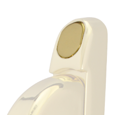 CHAMELEON Window Espag Handle Screw Cover  - Polished Brass