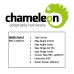 CHAMELEON 13mm Axis Tilt Before Turn Face Fit Width Pack 995mm-1200mm Width Pack 4