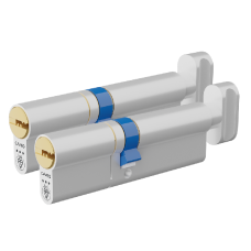 CAVEO TS007 3* Key & Turn Euro Dimple Cylinder Keyed Alike 110mm 70Ext/40 65/10/35T 3 Keys