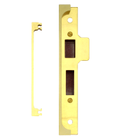 UNION 2989 Rebate To Suit 2201 & PM550 Sashlocks 13mm  - Polished Lacquered Brass