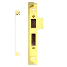 UNION 2989 Rebate To Suit 2201 & PM550 Sashlocks 13mm  - Polished Lacquered Brass