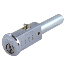 Tessi TCP6461 Round Cylinder Bullet Lock 90mm Keyed Alike - Nickel Plated