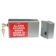 COOPERBOLT 130 Series Door Alarm Left Handed - Silver