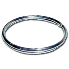 ALDRIDGE Split Rings 50mm - Chrome Plated