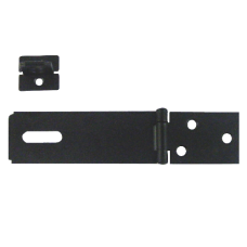 CROMPTON 617 Hasp & Staple 114mm  - Black