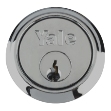 YALE 1109 Rim Cylinder  Keyed To Differ  - Chrome Plated