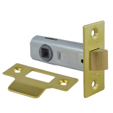 Legge 3721 & 3722 Tubular Latch 64mm  - Electro Brass