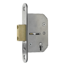 ERA 201 & 301 Viscount 5 Lever Deadlock 64mm Keyed To Differ  - Polished Brass