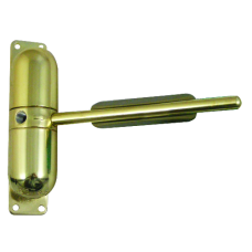 ASTRA DOOR Gibcloser Spring Action Door Closer  - Polished Brass