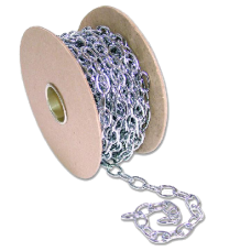 ENGLISH CHAIN 331 Brass Oval Chain 12mm  - Chrome Plated