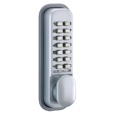 CODELOCKS CL155 Digital Lock With Holdback CL155 SC - Satin Chrome