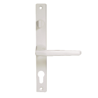 HOPPE UPVC Lever Door Furniture To Suit Fullex c/w Snib 68mm Centres  - White